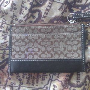 Coach C monogram key/coin/card holder